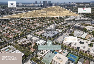 337 N Palm Dr, Beverly Hills, CA - Vue aérienne  vue de carte - Image1