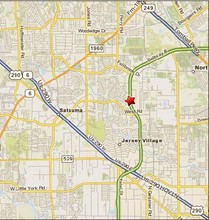 9977 W Sam Houston Pky N, Houston, TX - VUE AÉRIENNE  vue de carte