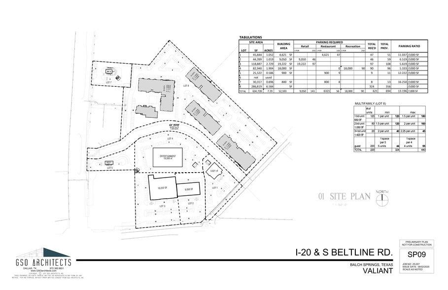 4051 Beltline Rd, Balch Springs, TX à vendre - Plan de site – Image 1 sur 1
