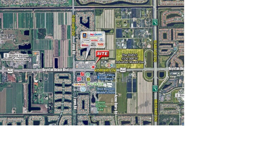 8899 W Boynton Beach Blvd, Boynton Beach, FL à louer Photo de l’immeuble– Image 1 sur 3