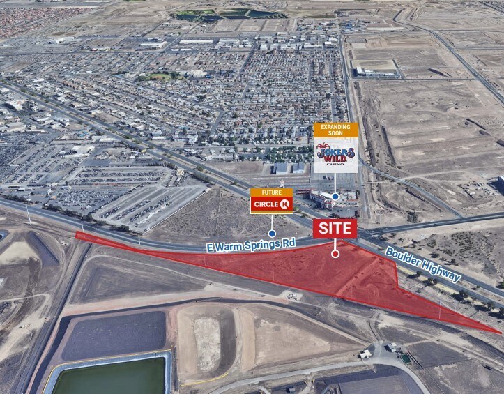 SWC Warm Springs Rd & Boulder Highway, Henderson, NV à louer - Photo principale – Image 1 sur 1