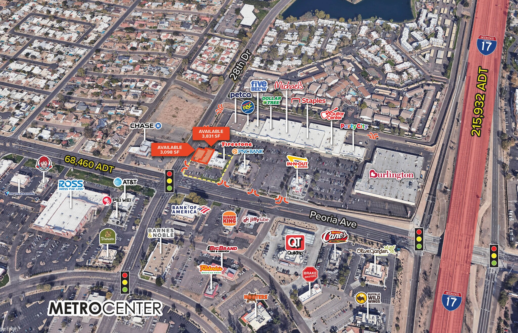 2860 W Peoria Ave, Phoenix, AZ à louer Photo de l’immeuble– Image 1 sur 3