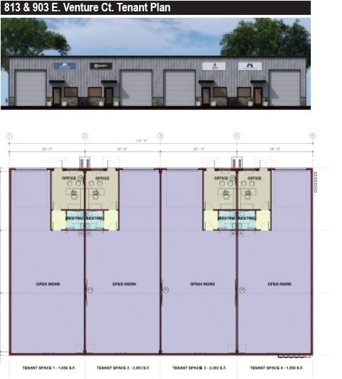 903 Venture Ct, Kechi, KS à louer - Photo de l’immeuble – Image 3 sur 5