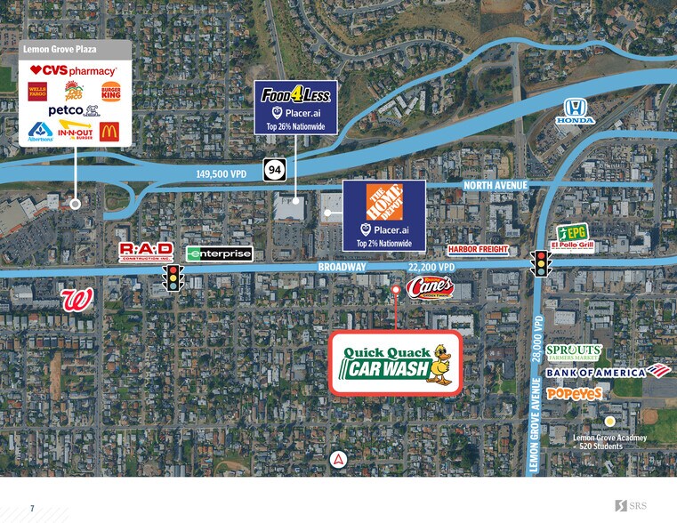 7559 Broadway, Lemon Grove, CA à vendre - Photo de l’immeuble – Image 3 sur 9