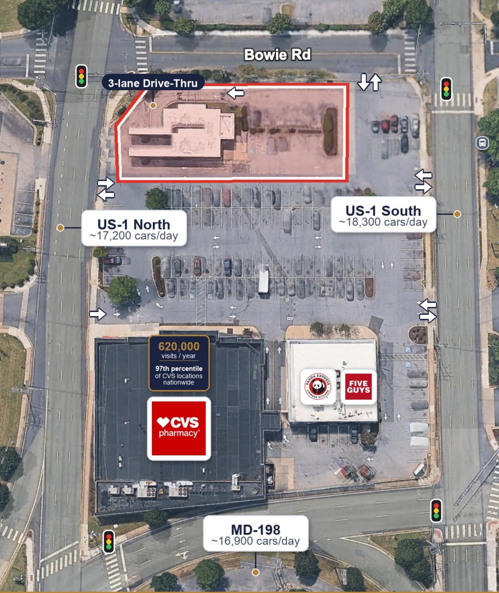 207 Bowie Rd, Laurel, MD à louer Carte– Image 1 sur 1