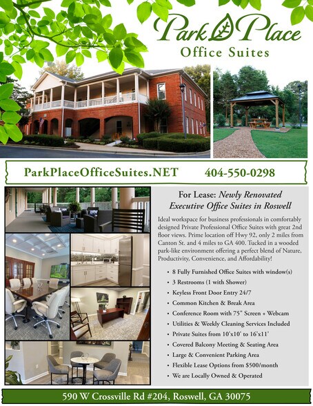 590 W Crossville Rd, Roswell, GA à louer - Photo de l’immeuble – Image 3 sur 29