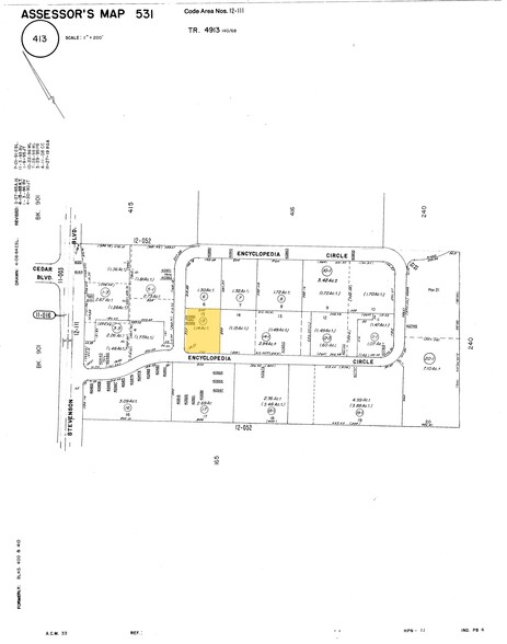 40990-40994 Encyclopedia Cir, Fremont, CA à louer - Plan cadastral – Image 3 sur 4