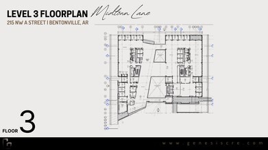 215 NW A St, Bentonville, AR à louer Plan de site– Image 1 sur 1