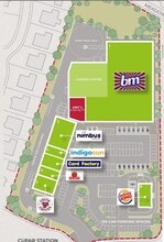 1 South Rd, Cupar à louer Plan de site– Image 1 sur 2