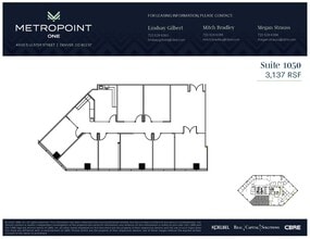 4600 S Ulster St, Denver, CO à louer Plan d’étage– Image 1 sur 1