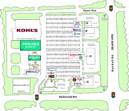 352-362 Randall Rd, South Elgin, IL à louer Plan de site– Image 2 sur 3