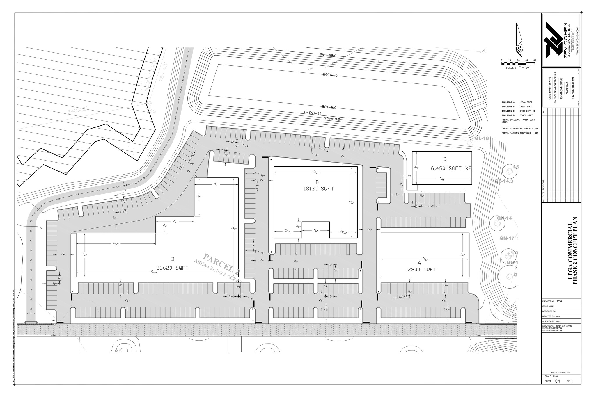 2630 LPGA Blvd, Daytona Beach, FL à louer Plan de site– Image 1 sur 1