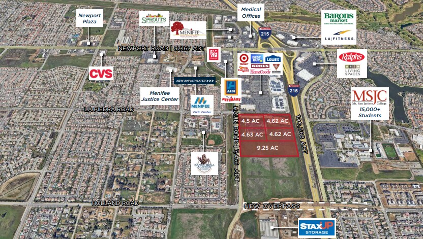 0 Haun Rd, Menifee, CA à vendre - Photo de l’immeuble – Image 1 sur 1