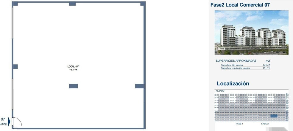 Local commercial dans València à vendre - Plan d’étage – Image 2 sur 4