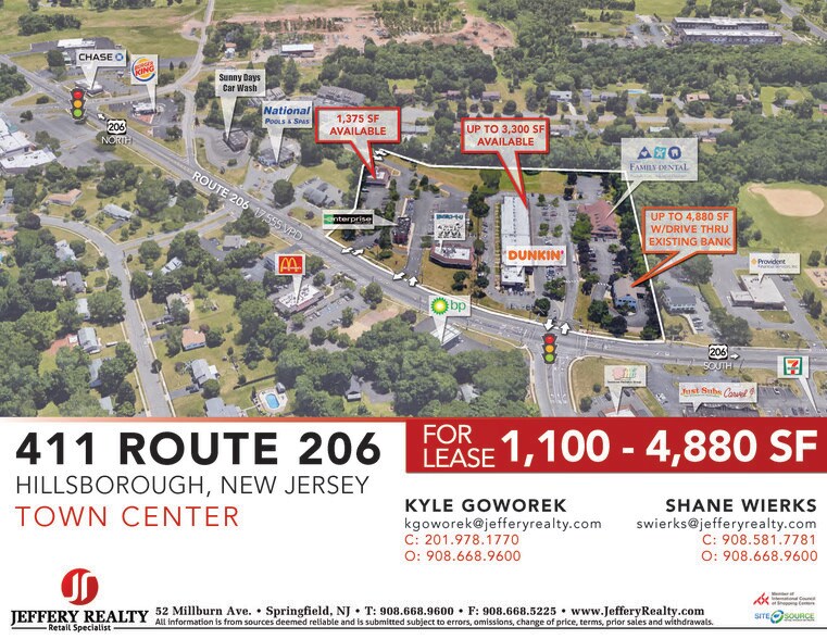 411 Us Highway 206, Hillsborough, NJ à louer - Photo de l’immeuble – Image 1 sur 3