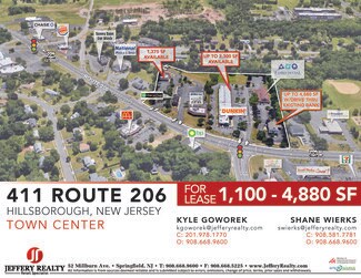 Plus de détails pour 411 Us Highway 206, Hillsborough, NJ - Bureau, Local commercial à louer