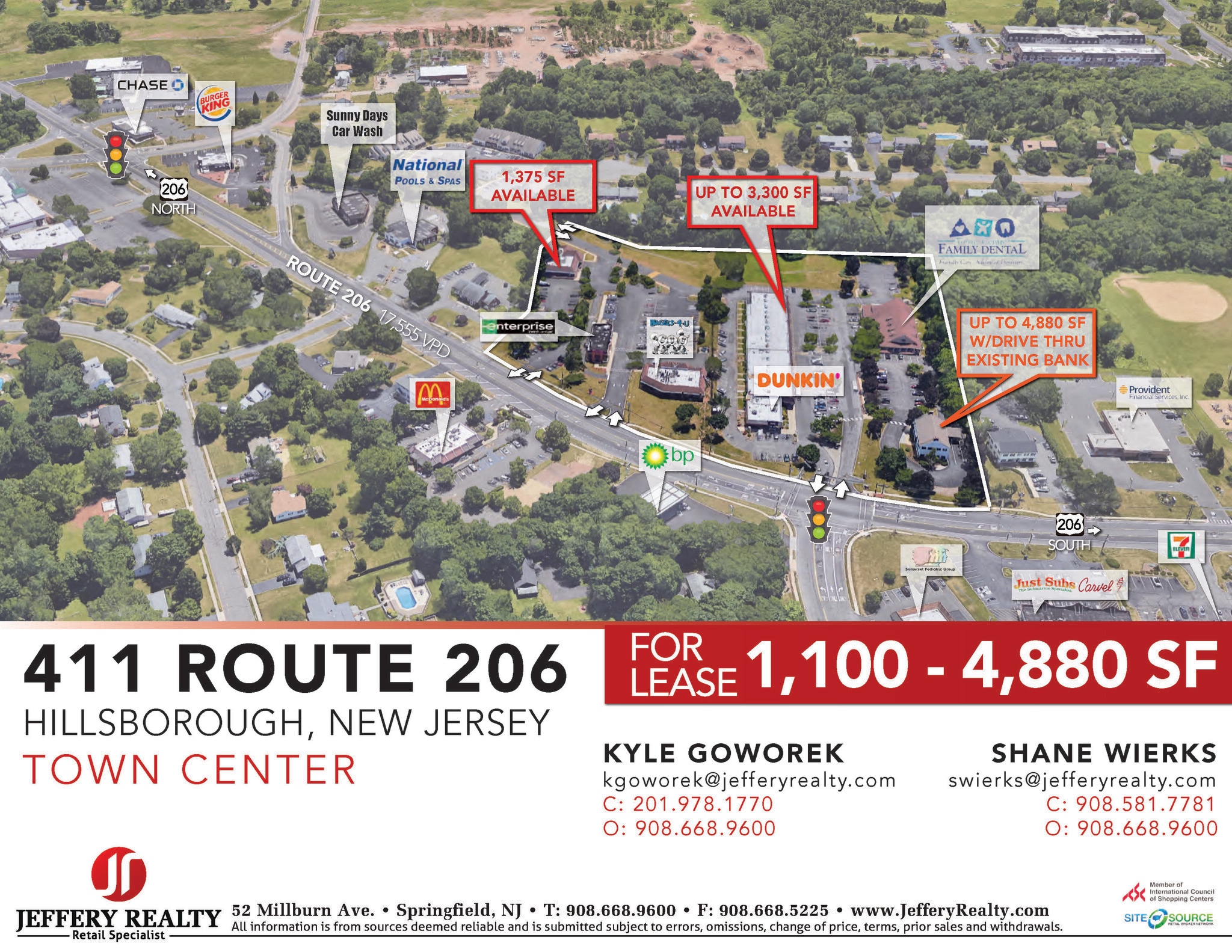 411 Us Highway 206, Hillsborough, NJ à louer Photo de l’immeuble– Image 1 sur 4