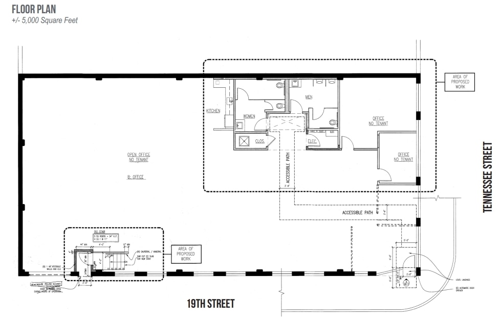 790 Tennessee St, San Francisco, CA à louer Plan d’étage– Image 1 sur 1