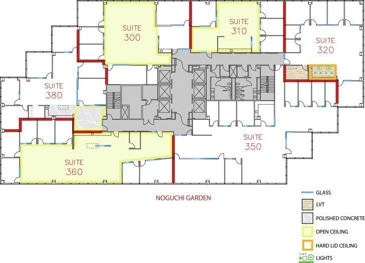 611 Anton Blvd, Costa Mesa, CA à louer Plan d’étage– Image 1 sur 1