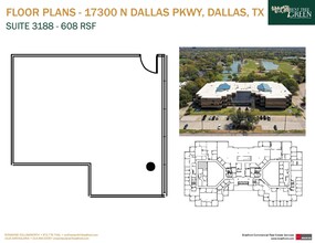 17300 N Dallas Pky, Dallas, TX à louer Plan d’étage– Image 1 sur 1