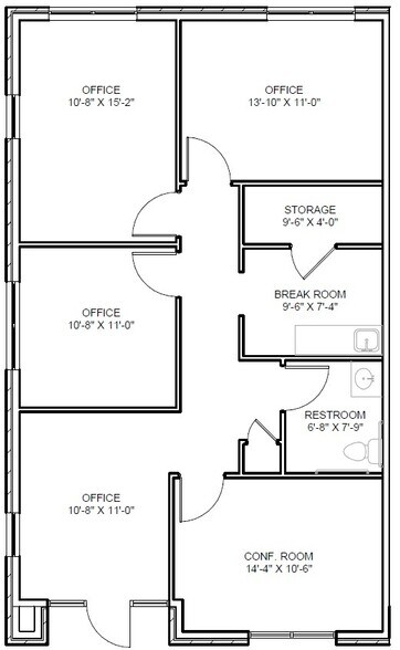 1630 W Prosper Trl, Prosper, TX à louer - Plan d’étage – Image 2 sur 14