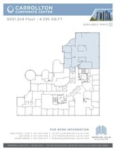 8201 Corporate Dr, Landover, MD à louer Plan d’étage– Image 1 sur 1