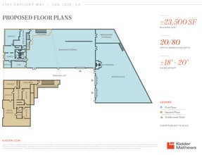 2943 Daylight Way, San Jose, CA à louer Plan d’étage– Image 2 sur 2