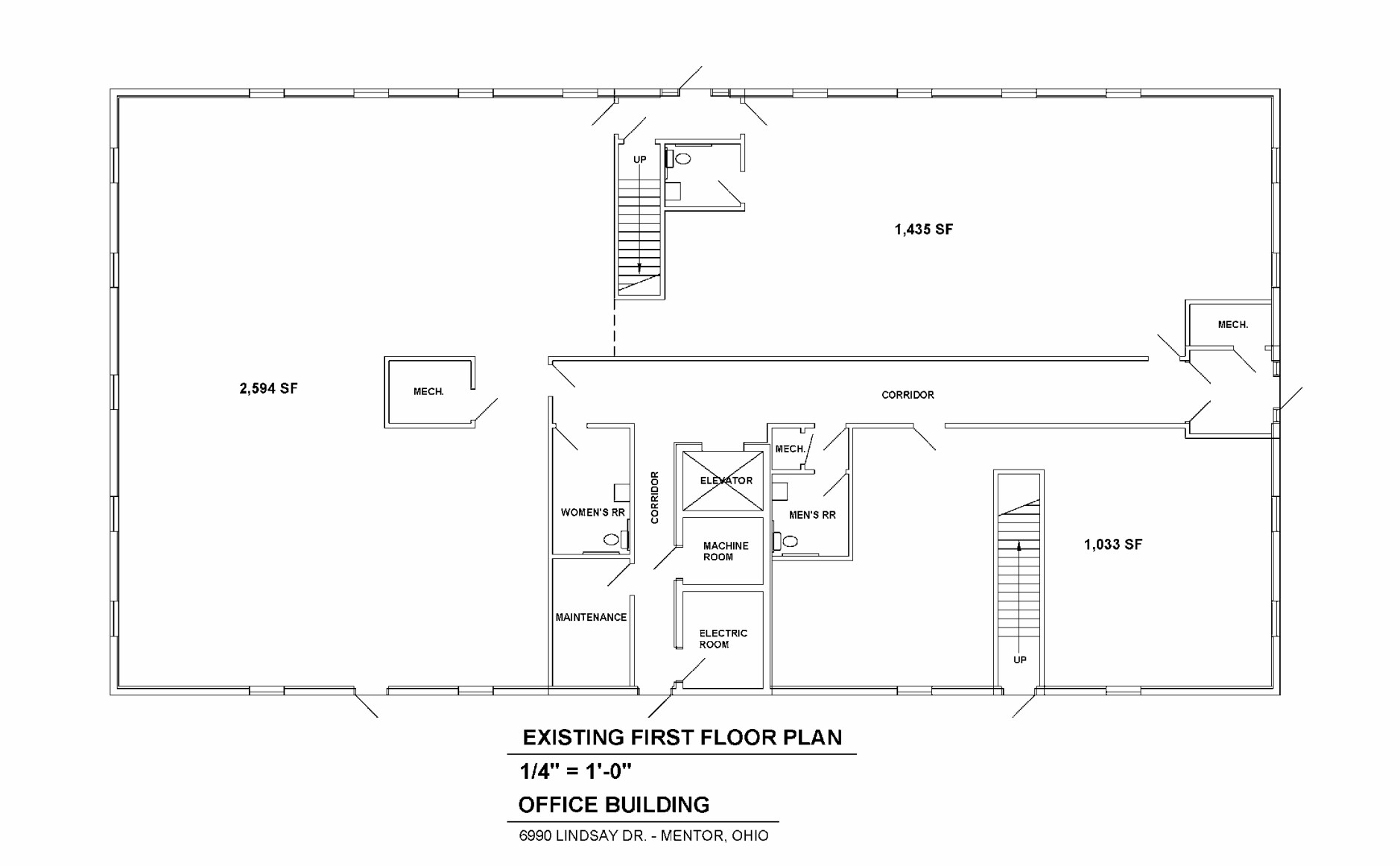6990 Lindsay Dr, Mentor, OH à louer Plan d’étage– Image 1 sur 2