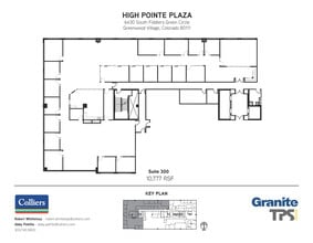 6430 S Fiddlers Green Cir, Greenwood Village, CO à louer Plan d’étage– Image 1 sur 1