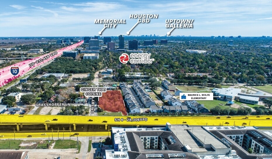 14615 Grisby Rd, Houston, TX à vendre - Aérien – Image 2 sur 4