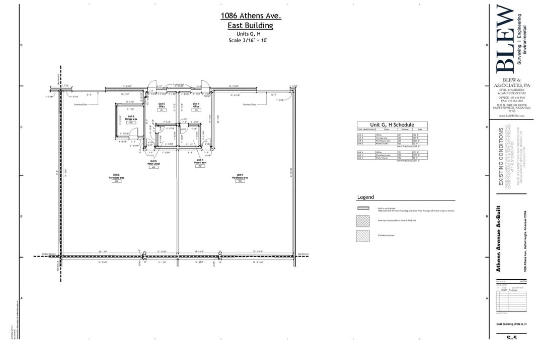 1086 Athens Ave, Bethel Heights, AR à louer Plan d’étage– Image 1 sur 1