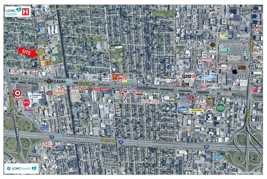 3500 Houma Blvd, Metairie, LA à louer - Aérien – Image 3 sur 3