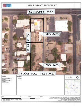 Plus de détails pour 3408 E Grant Rd, Tucson, AZ - Terrain à vendre