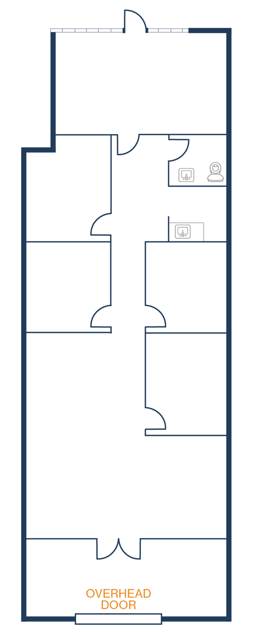 17449-17497 Village Green Dr, Houston, TX à louer Plan d’étage– Image 1 sur 1