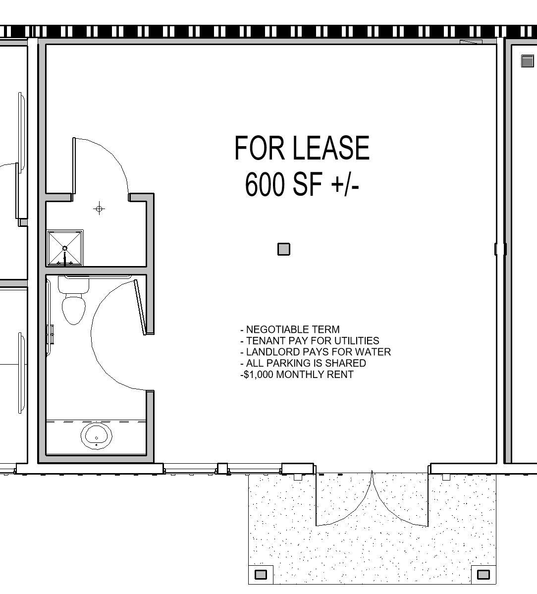 152-160 S Auburn St, Grass Valley, CA à louer Plan d’étage– Image 1 sur 1