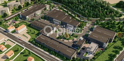 27 Rue Louis Braille, Bourgoin-Jallieu, ISE - Vue aérienne vue de carte