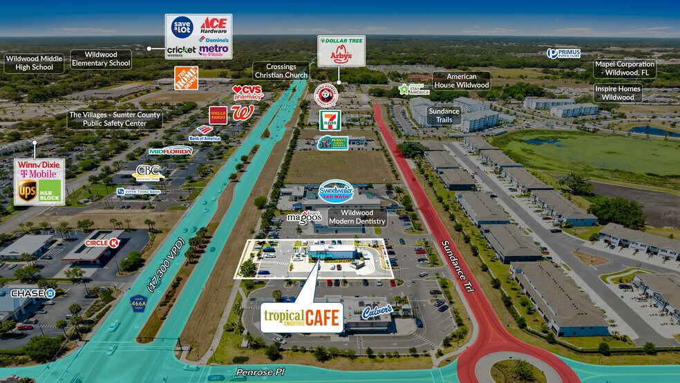 5311 Sundance Trl, Wildwood, FL à vendre - Photo de l’immeuble – Image 3 sur 5