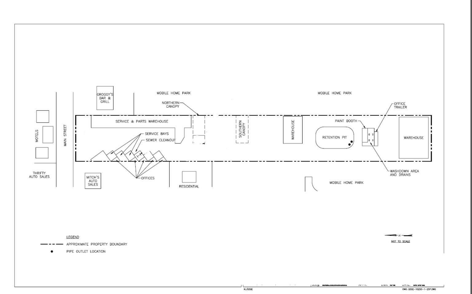 2225 W Main St, Mesa, AZ à louer Plan d’étage– Image 1 sur 3