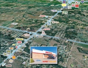 16738 Highway 70, Lone Grove, OK - VUE AÉRIENNE  vue de carte