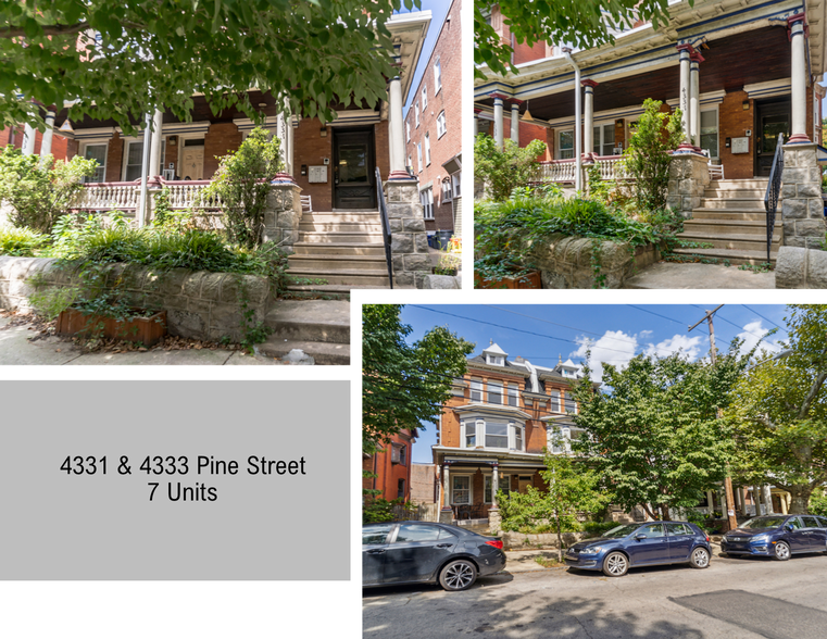 4331-4333 Pine St, Philadelphia, PA à vendre - Photo de l’immeuble – Image 3 sur 5