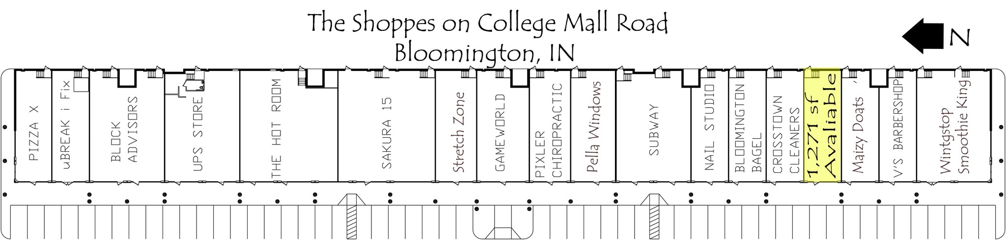 877-923 S College Mall Rd, Bloomington, IN à louer Photo de l’immeuble– Image 1 sur 16