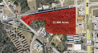 Plus de détails pour E East Front St.(Hwy.31) & Old Henderson Hwy St, Tyler, TX - Terrain à vendre