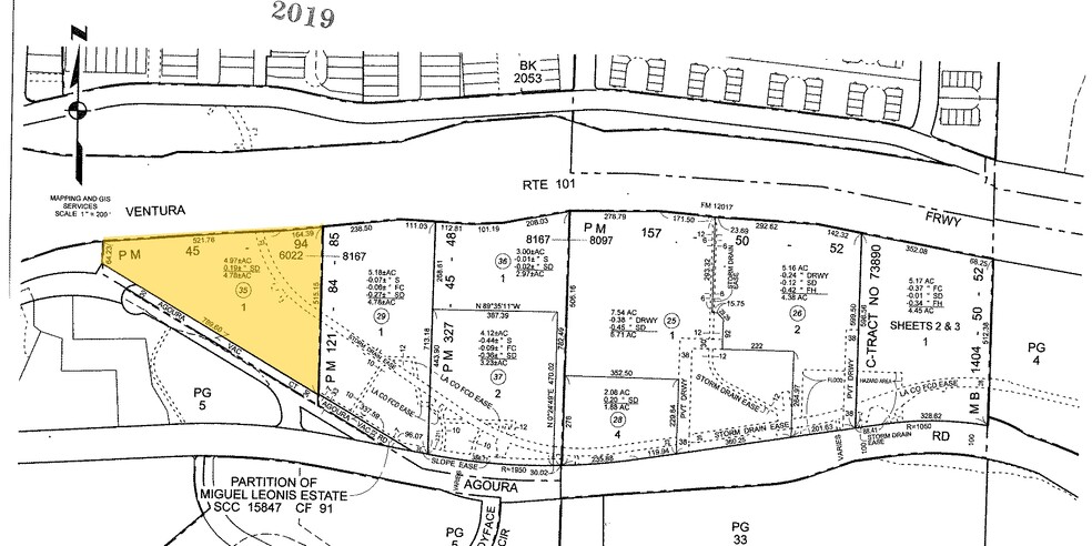 30077 Agoura Ct, Agoura Hills, CA à louer - Plan cadastral – Image 2 sur 5