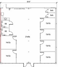 15520 Highway 114, Justin, TX à louer Plan d’étage– Image 1 sur 1