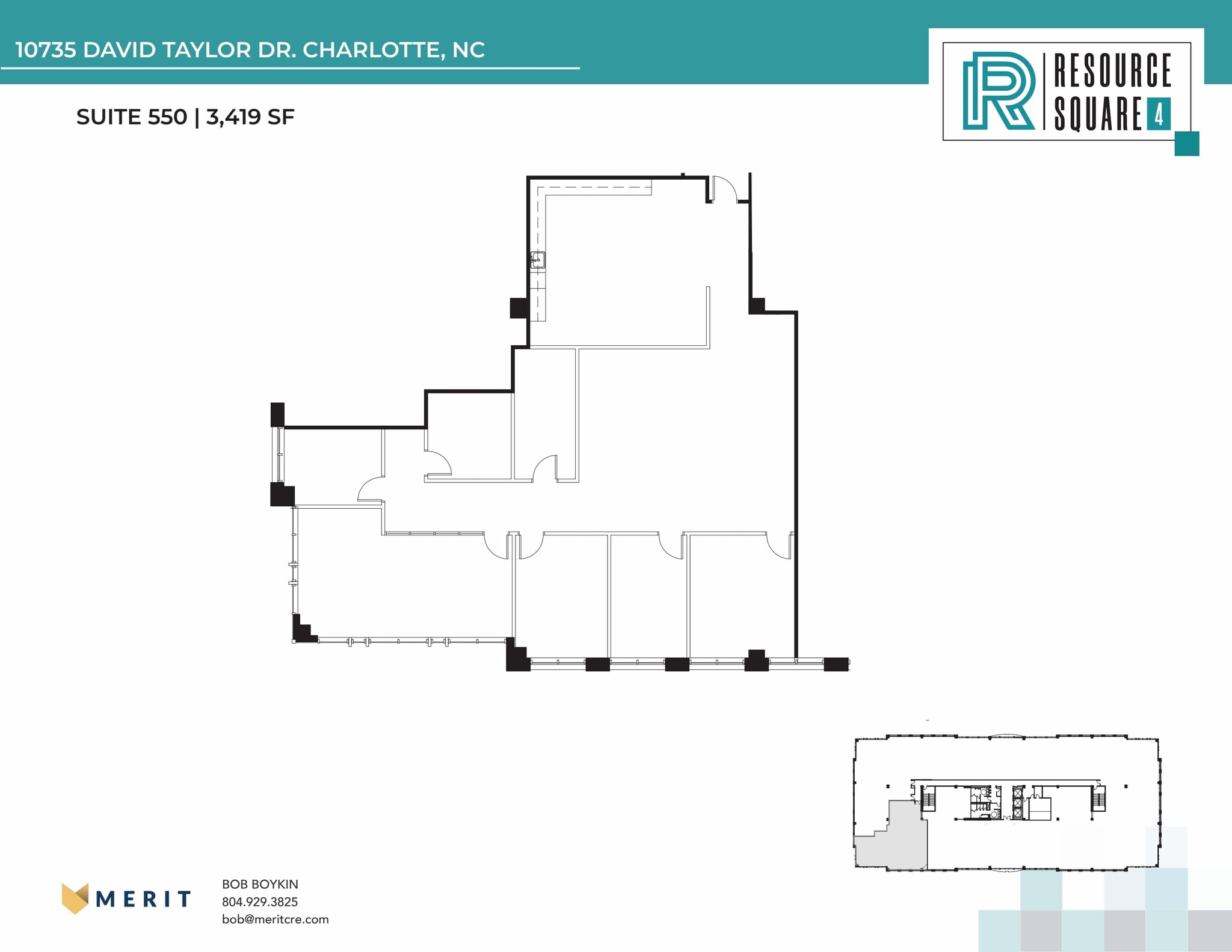 10735 David Taylor Dr, Charlotte, NC à louer Plan d’étage– Image 1 sur 1