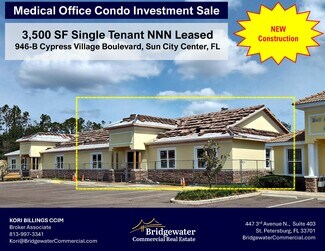 Plus de détails pour 946 Cypress Village Blvd, Sun City Center, FL - Bureau à vendre