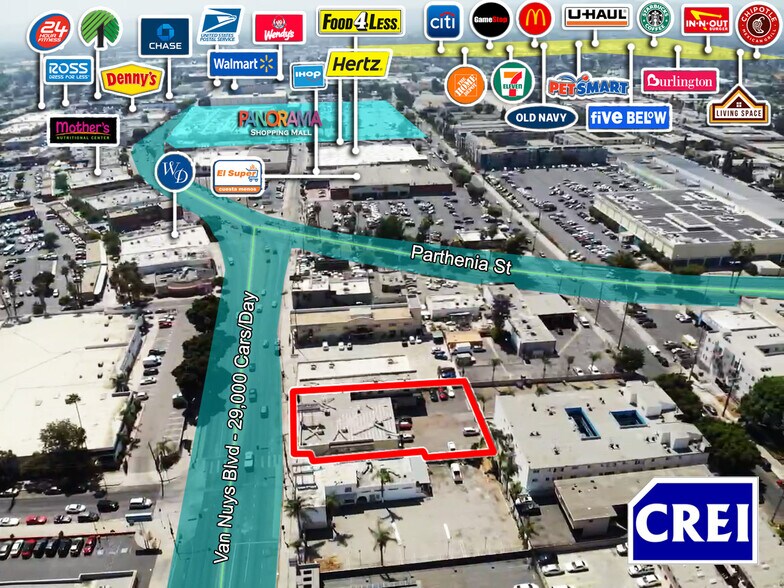 8741-8747 Van Nuys Blvd, Panorama City, CA à vendre - Photo de l’immeuble – Image 2 sur 9