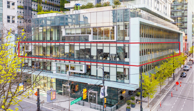 545 Robson St, Vancouver, BC à louer Photo de l’immeuble– Image 1 sur 5