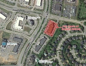 9050 Carothers Pky, Franklin, TN - VUE AÉRIENNE  vue de carte