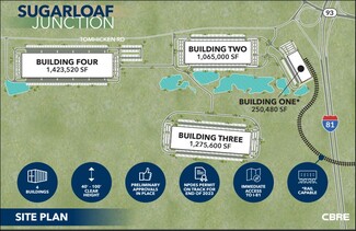 Plus de détails pour Tomhicken Rd, Sugarloaf, PA - Industriel/Logistique à louer